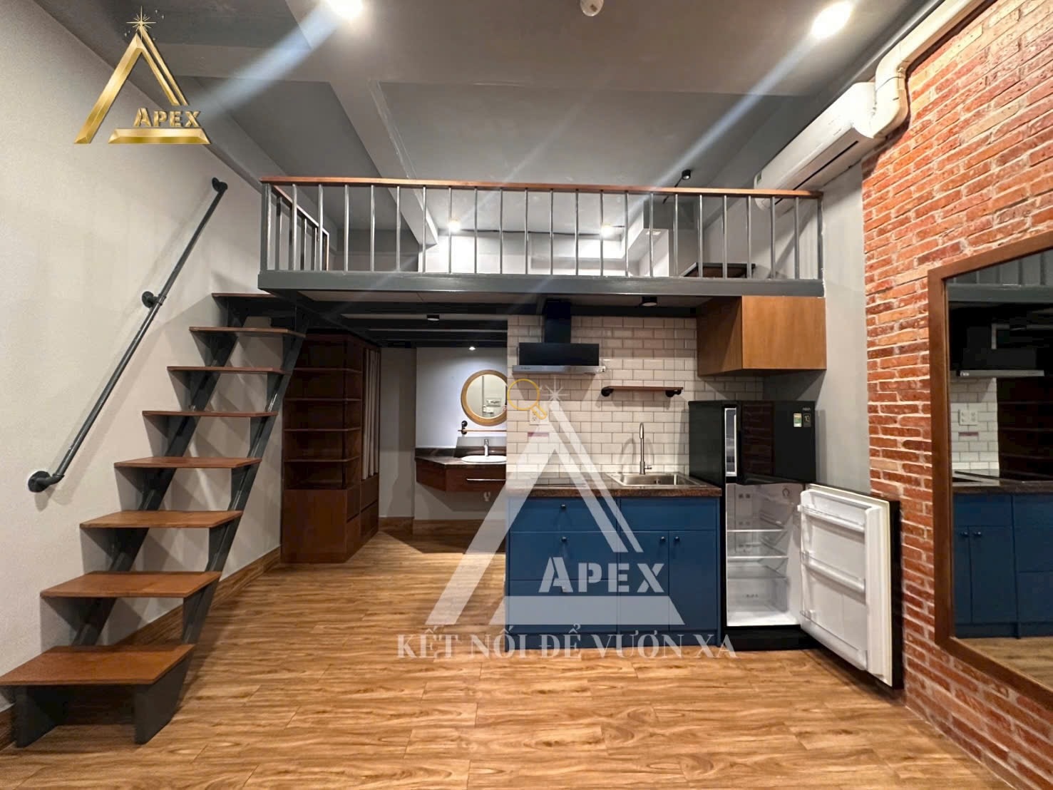Duplex apartment on Nguyễn Gia Trí, Binh Thanh District
