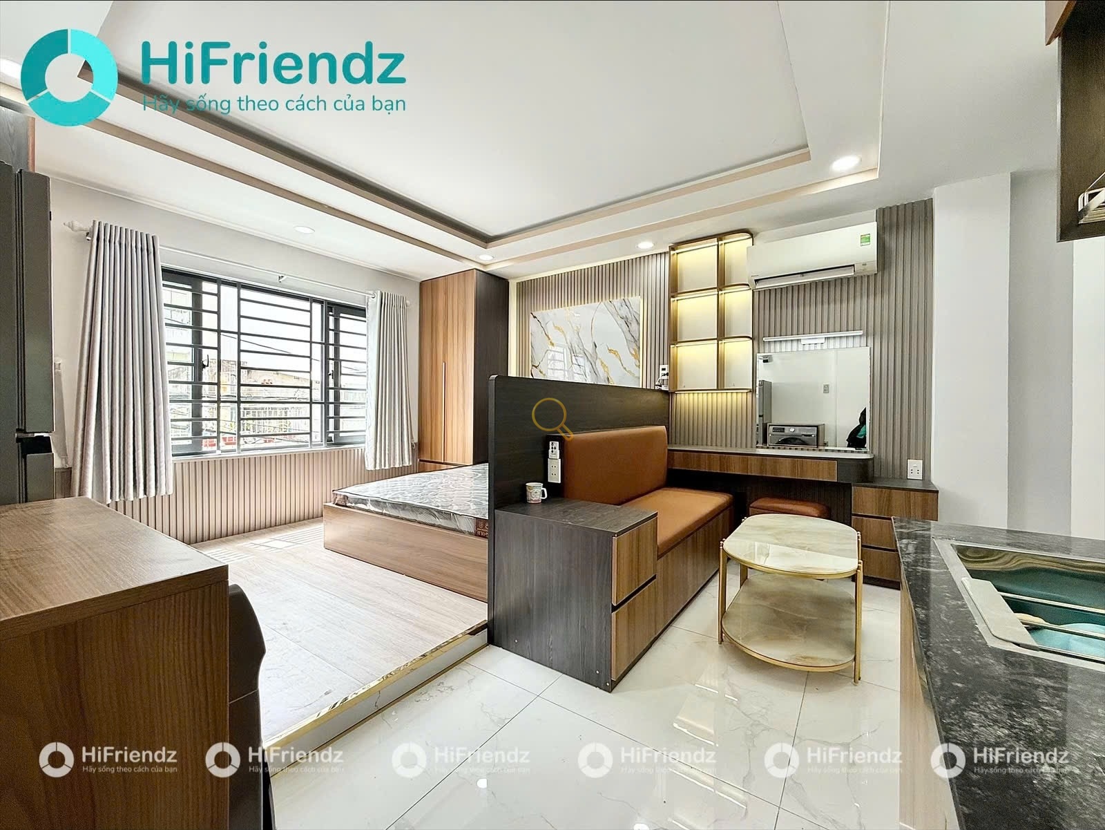 Studio apartment on Lê Quang Định, Binh Thanh District